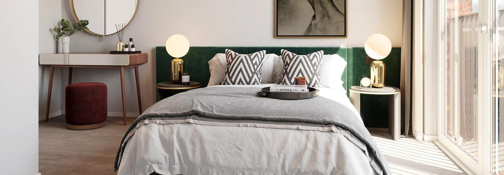 Poplar Riverside bedroom