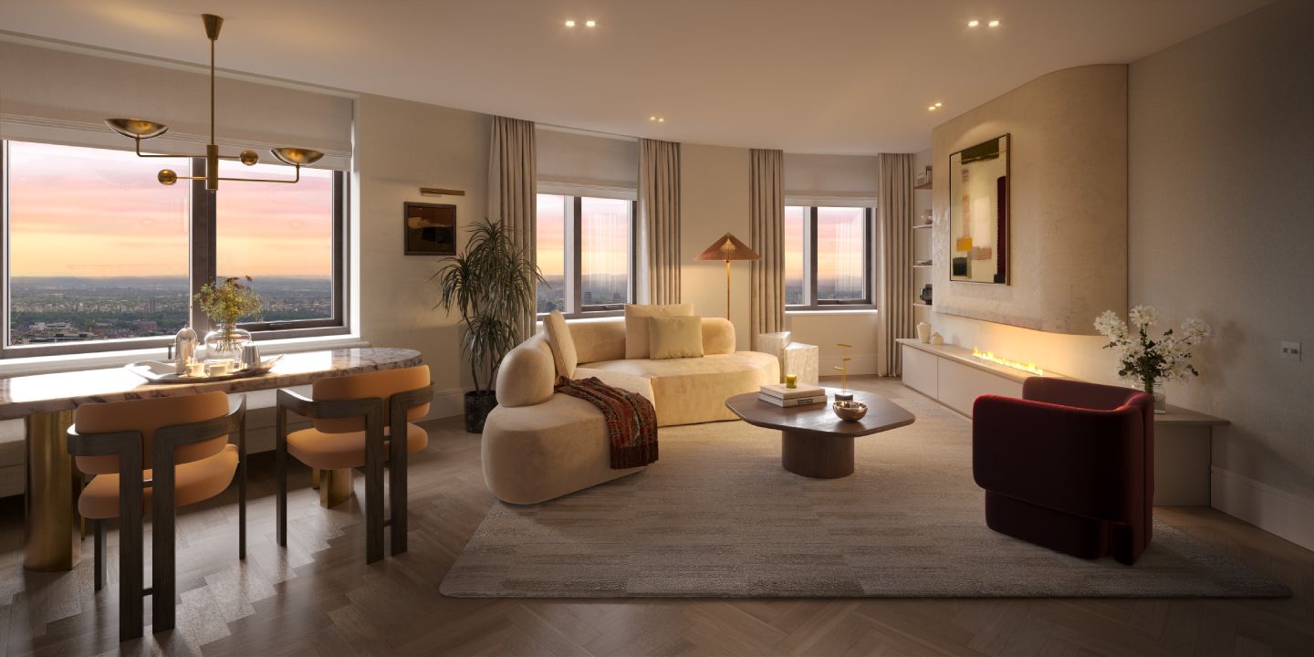 PGPS Living room dusk