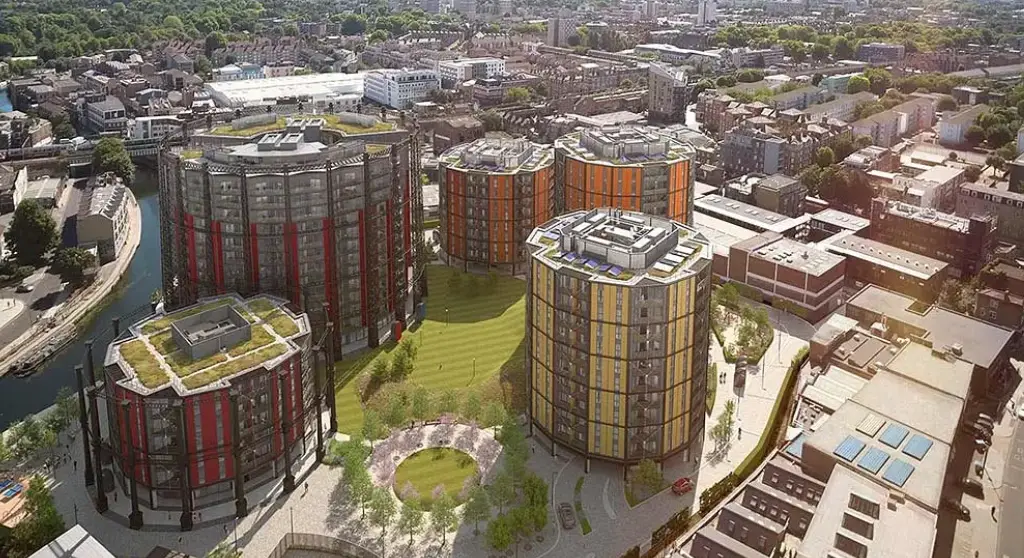 Regent's View canalside residential development