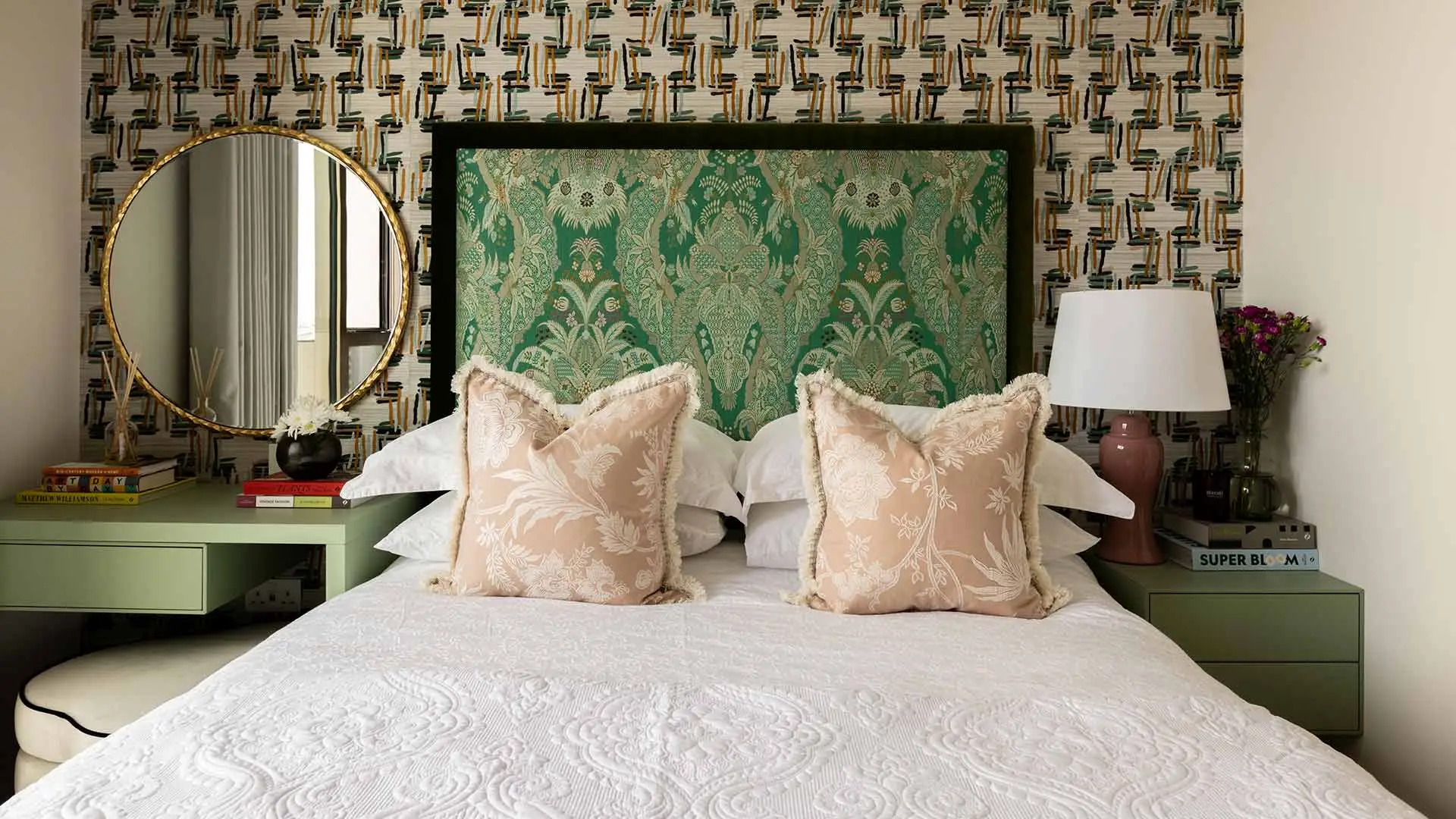 bedroom design with premium property furnishing, creating a harmonious blend of comfort, style, and practicality.