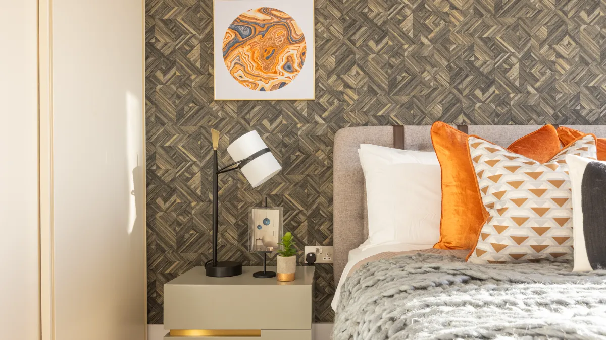 Stylish bedroom